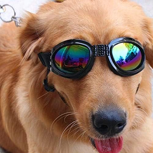 Fashion Foldable Pet Sunglasses UV Protection Stylish Dog Cat Glasses Outdoor Travel Wear Accessories