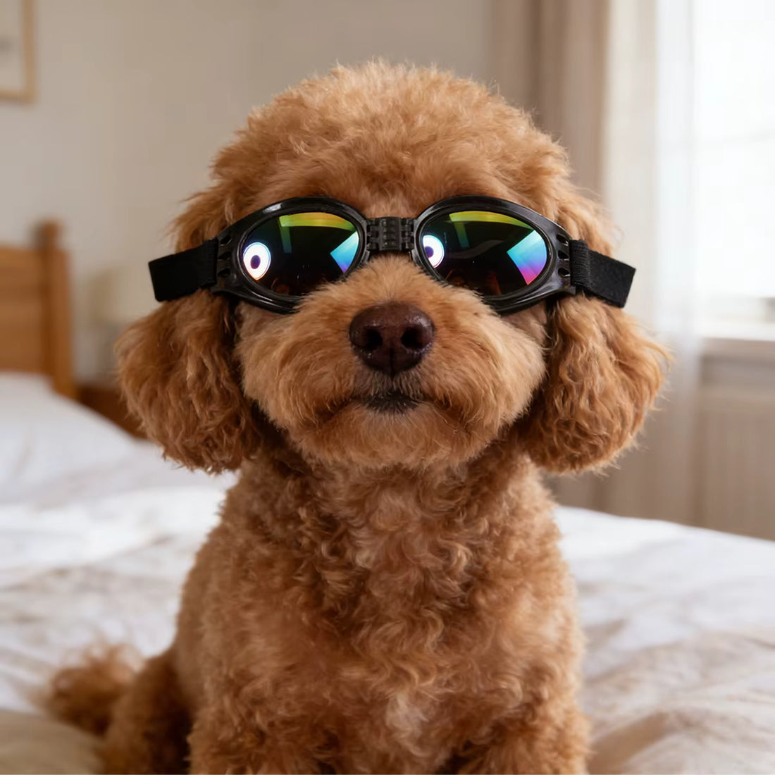 Fashion Foldable Pet Sunglasses UV Protection Stylish Dog Cat Glasses Outdoor Travel Wear Accessories