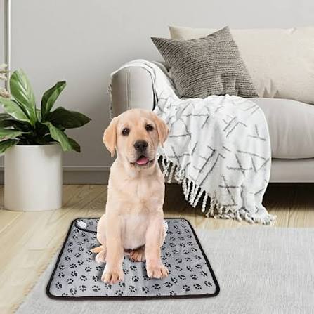 1Pc Pet Heating Pad for Dogs Cats Waterproof Adjustable Electric Warming Mat Chew-Resistant Cord Safety